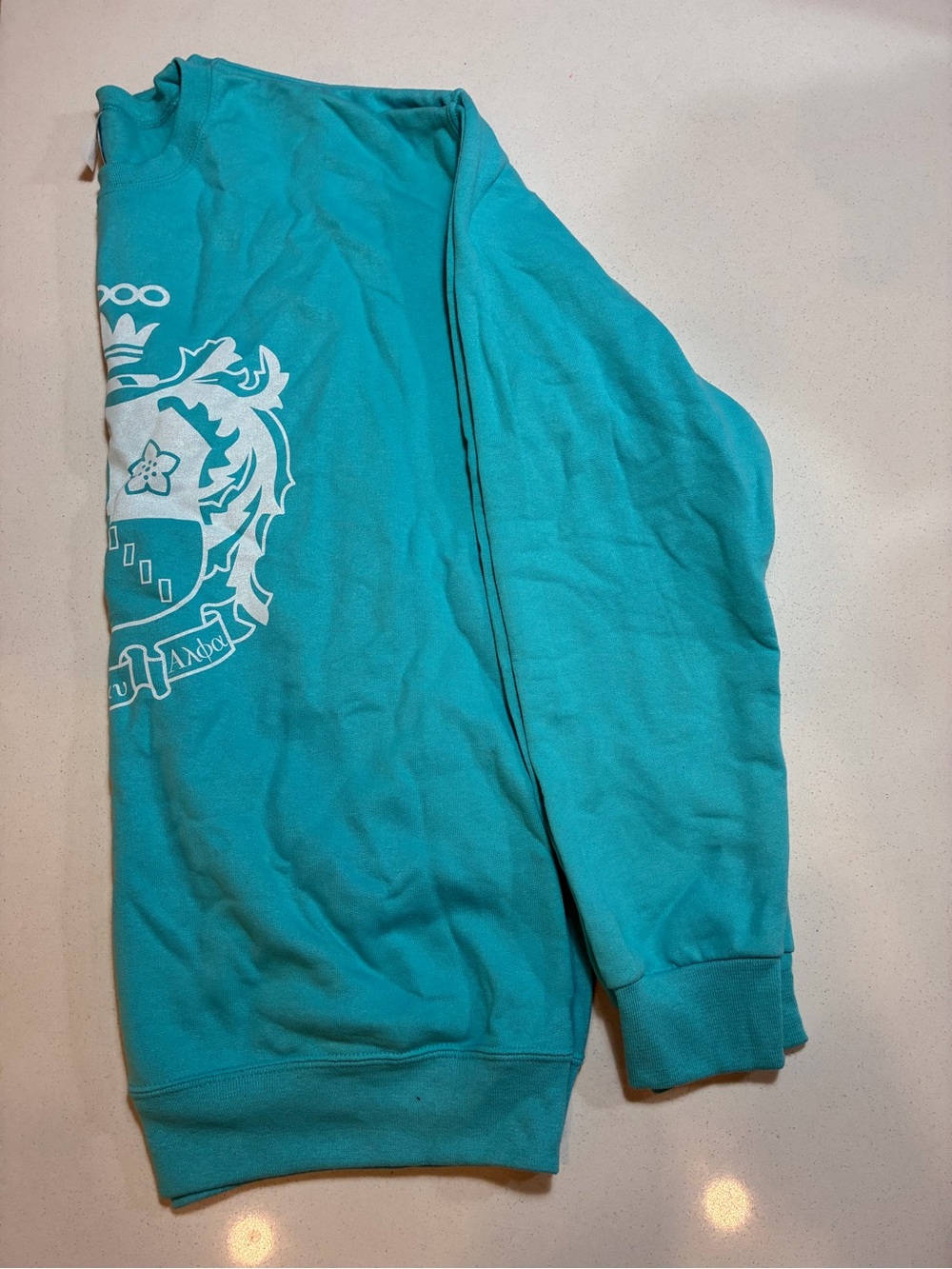 Women’s Zeta Tau Alpha  Teal Sweatshirt - Unbranded Comfort Pullover